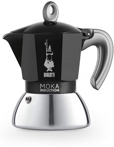 CAFFETTIERE E BOLLITORI: vendita online NEW MOKA INDUCTION 2 TZ BLACK in offerta