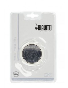 ACCESSORI E RICAMBI CAFFETTIERE: vendita online SET GUARN+PIAST ACCIAIO 1/2TZ in offerta