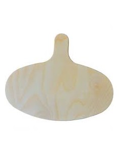 TAGLIERI: vendita online TAGLIERE OVALE IN LEGNO MULTISTRATO 30,5X24,5X1,2 CM MEETING in offerta