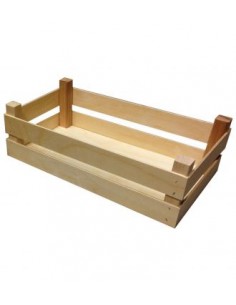 PORTAPANE E PORTAFRUTTA: vendita online CESTINO IN LEGNO 32X17,5 CM MEETING in offerta 2