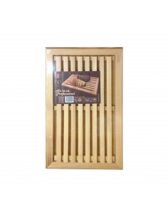 TAGLIERI: vendita online TAGLIAPANE DA BANCO 54X35CM IN LEGNO MEETING in offerta 2