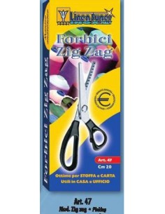 FORBICI: vendita online FORBICI ZIG ZAG IN ACCIAIO INOX DA 7" DE LUCA in offerta