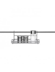 CARRELLI E MENSOLE: vendita online MONTI MENSOLA IN ACCIAIO INOX 26X10 CM TESCOMA in offerta