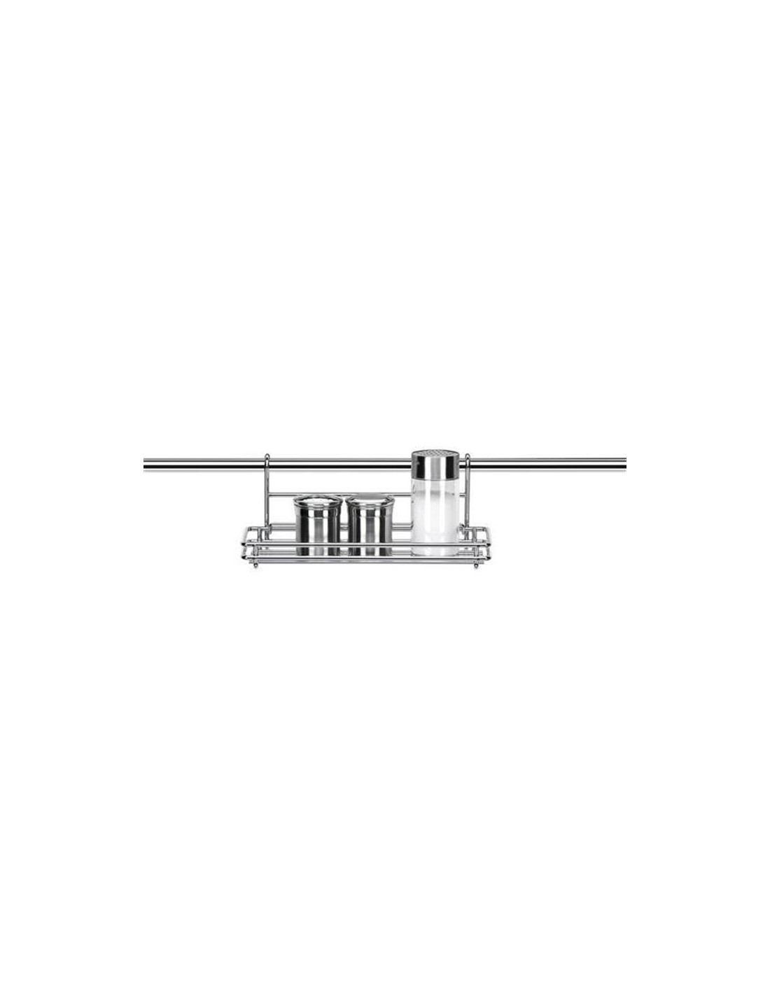 CARRELLI E MENSOLE: vendita online MONTI MENSOLA IN ACCIAIO INOX 26X10 CM TESCOMA in offerta