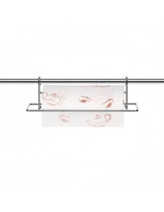 CARRELLI E MENSOLE: vendita online MONTI PORTASCOTTEX IN ACCIAIO INOX 12X19X29 CM TESCOMA in offerta 2