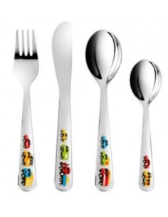 POSATERIA: vendita online 668091 SET 4 POSATE VEICOLI in offerta