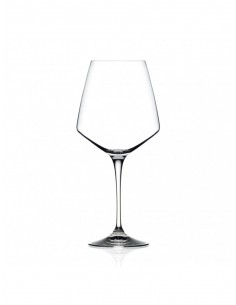 CALICI VINO E SPUMANTE: vendita online Set 6 Calici da Vino Rosso RCR Aria 79 cl – Cristallo Eco-Crystal Elegante in offerta