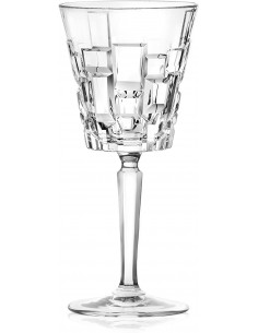 CALICI VINO E SPUMANTE: vendita online Set 6 Bicchieri RCR Etna Water Goblet 28 cl – Cristallo Ecologico Made in Italy in off...
