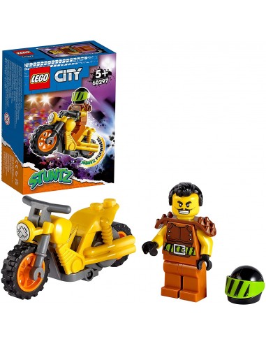 GIOCATTOLO PUBBLICIZZATO: vendita online CITY 60297 STUNT BIKE DA DEMOLIZIONE in offerta