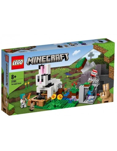 GIOCATTOLO PUBBLICIZZATO: vendita online MINECRAFT 21181 RANCH DEL CONIGLIO in offerta