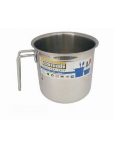 PENTOLE - COPERCHI ACCIAIO: vendita online BOLLILATTE B112 12CM INOX in offerta 2