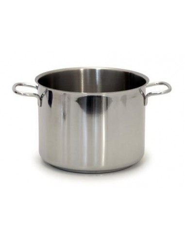 PENTOLE - COPERCHI ACCIAIO: vendita online REALTERM PENTOLA IN ACCIAIO INOX D.22 CM CON 2 MANICI GNALI in offerta