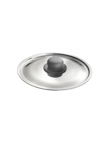 PENTOLE - COPERCHI ACCIAIO: vendita online COPERCHIO BAZAR IN ACCIAIO INOX D.22 CM GNALI in offerta