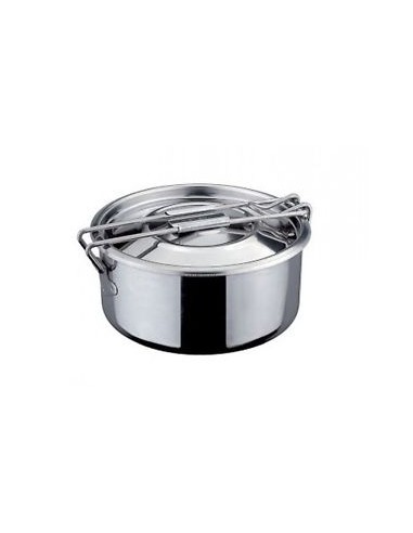 THERMOS E PORTAVIVANDE: vendita online PIETANZIERA IN ACCIAIO INOX D.12 CM GNALI in offerta