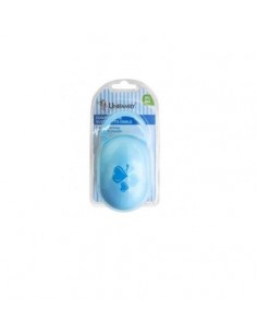 PRIMA INFANZIA: vendita online Portasucchietto Azzurro Unifamily in offerta