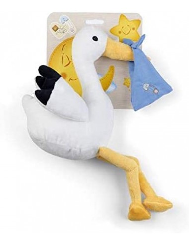 PELUCHE: vendita online BABYCARE 07429 ORSETTO BENVENUTA CICOGNA in offerta