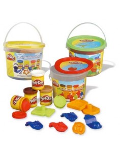 PRESCOLARI: vendita online PLAY DOH MINI SECCHIELLO CON 4 VASETTI E FORMINE 23413186 HASBRO in offerta 2