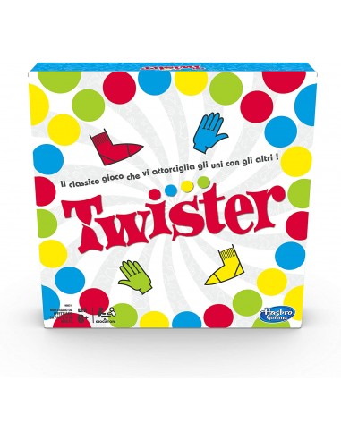 GIOCHI DI SOCIETA'E PUZZLE: vendita online GIOCO IN SCATOLA TWISTER 98831103 HASBRO in offerta