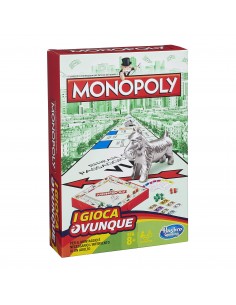GIOCHI DI SOCIETA'E PUZZLE: vendita online GIOCO IN SCATOLA MONOPOLY TRAVEL B1002103 HASBRO in offerta 2
