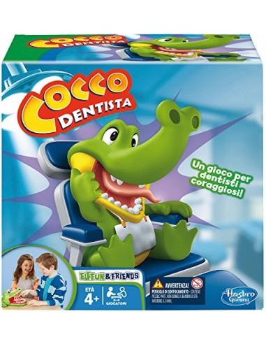 GIOCATTOLO PUBBLICIZZATO: vendita online GIOCO IN SCATOLA COCCO DENTISTA B0408103 HASBRO in offerta