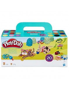 PRESCOLARI: vendita online PLAYDOH SET 20 BARATTOLI A7924 in offerta 2