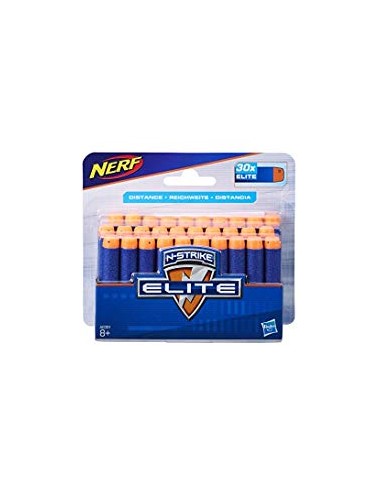 GIOCATTOLO PUBBLICIZZATO: vendita online NERF ELITE BLISTER 30 DARDI A0351EU4 HASBRO in offerta