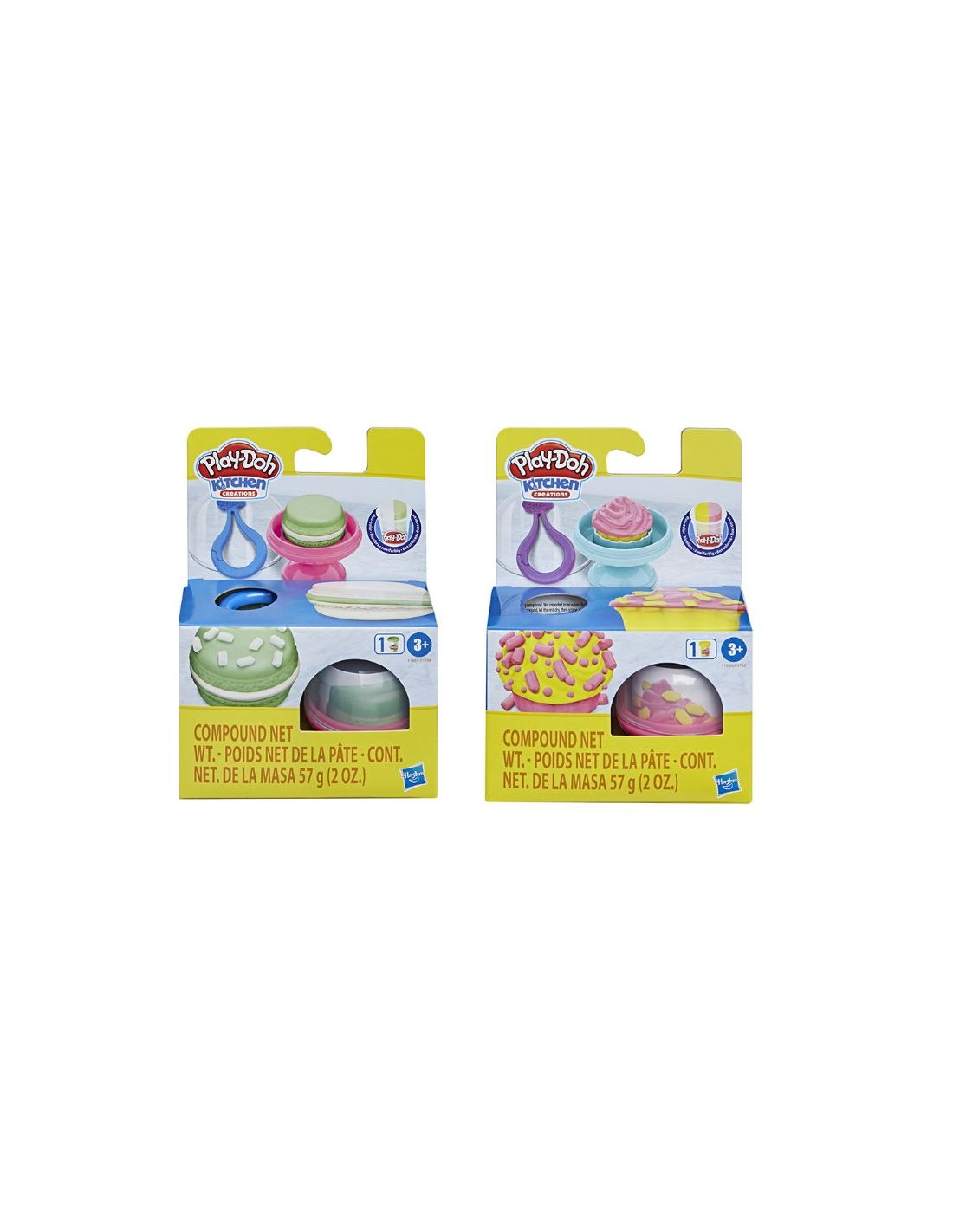 GIOCATTOLO PUBBLICIZZATO: vendita online PLAYDOH F1788 CUPCAKE MACARONS ASSORT in offerta