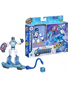 GIOCATTOLO PUBBLICIZZATO: vendita online AVENGERS F5868 CAPITAN AMERICA ICE MISSION in offerta 2