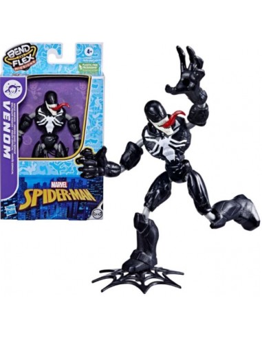 GIOCATTOLO PUBBLICIZZATO: vendita online SPIDERMAN F3845 VENOM BEND FLEX in offerta