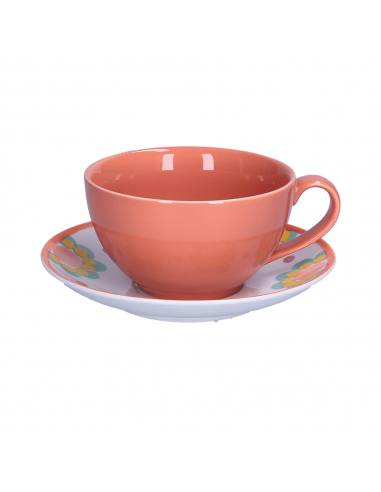 TAZZE CAFFE' E LATTE: vendita online FLOR DE AGUA TAZZA COLAZIONE in offerta