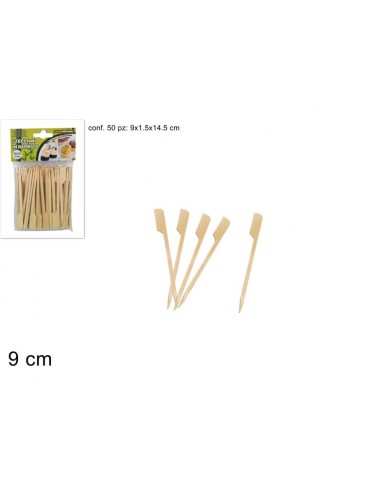MONOUSO: vendita online CONF 50 STECCHINI 27743 BAMBOO 9CM in offerta