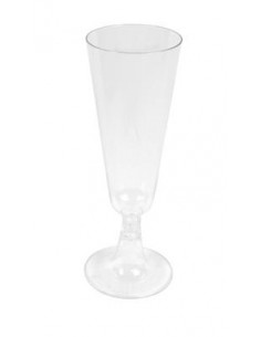 MONOUSO: vendita online CONFEZIONE 6 FLUTE 40755 TRASPARENTI PLASTICA in offerta