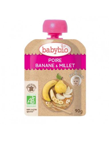 FRUTTA - VERDURE: vendita online BABYBIO POUCH MELA ARANCIA BANANA 90GR in offerta