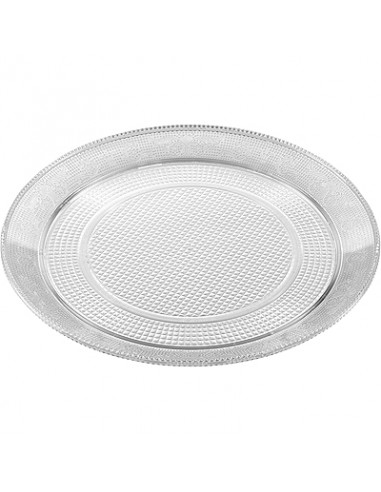 SOTTOTORTA: vendita online VASSOIO TONDO DECORATO D.25CM 16091 in offerta