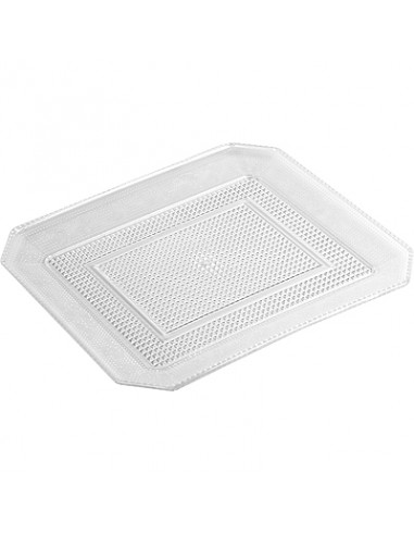 SOTTOTORTA: vendita online VASSOIO RETTANGOLARE DECORATO LUXE 28x23cm 16011 in offerta