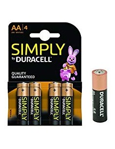 M - FOTO - ACCESSORI - BATTERIE: vendita online DURACEL 4 STILO LR6/MN1500 in offerta