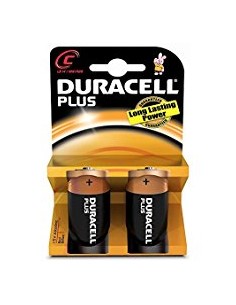 M - FOTO - ACCESSORI - BATTERIE: vendita online DURACEL 2 M/TORCE LR14/MN1400 DU0300 in offerta