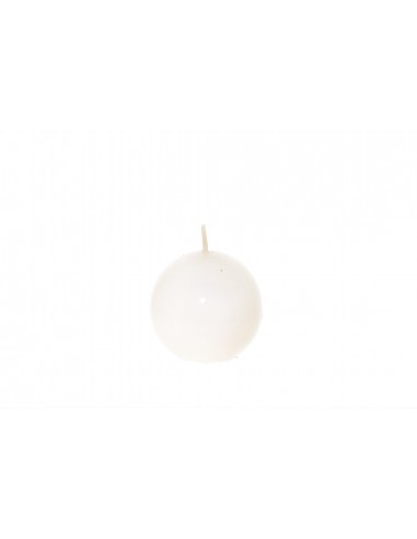 CANDELE: vendita online CANDELA 89071 SFERA 6CM AVORIO in offerta