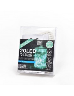 ILLUMINAZIONE: vendita online S/LUM 19223 20LED VERDE FREDDO in offerta