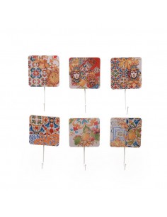 OGGETTISTICA: vendita online APPENDINO 29723 TERRA DEL SOLE 10X18CM DECORI ASSORTITI in offerta