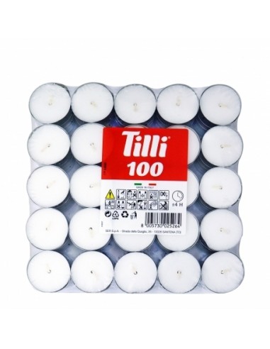 CANDELE: vendita online CF 100 CAND TH100 TEA LIGHT in offerta