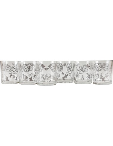 BICCHIERI ACQUA VINO BIBITA: vendita online RITA CONF 6 BICCH B2020/2207 FANTASY TORTORA in offerta