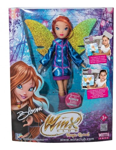 GIOCATTOLO PUBBLICIZZATO: vendita online Winx Club Magic Reveal – Bambola Fashion con Ali Olografiche da Scoprire ASSORTITO i...