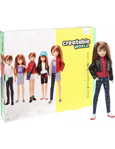 GIOCHI GIRL: vendita online CREATABLE WORLD GGG53 KIT PERSONAGGI DELUXE in offerta