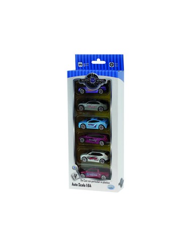 GIOCHI BOY: vendita online SILVER WHEELS CONFEZIONE 6 AUTO 1:64 41101 ODS in offerta