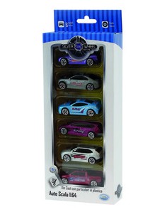 GIOCHI BOY: vendita online SILVER WHEELS CONFEZIONE 6 AUTO 1:64 41101 ODS in offerta