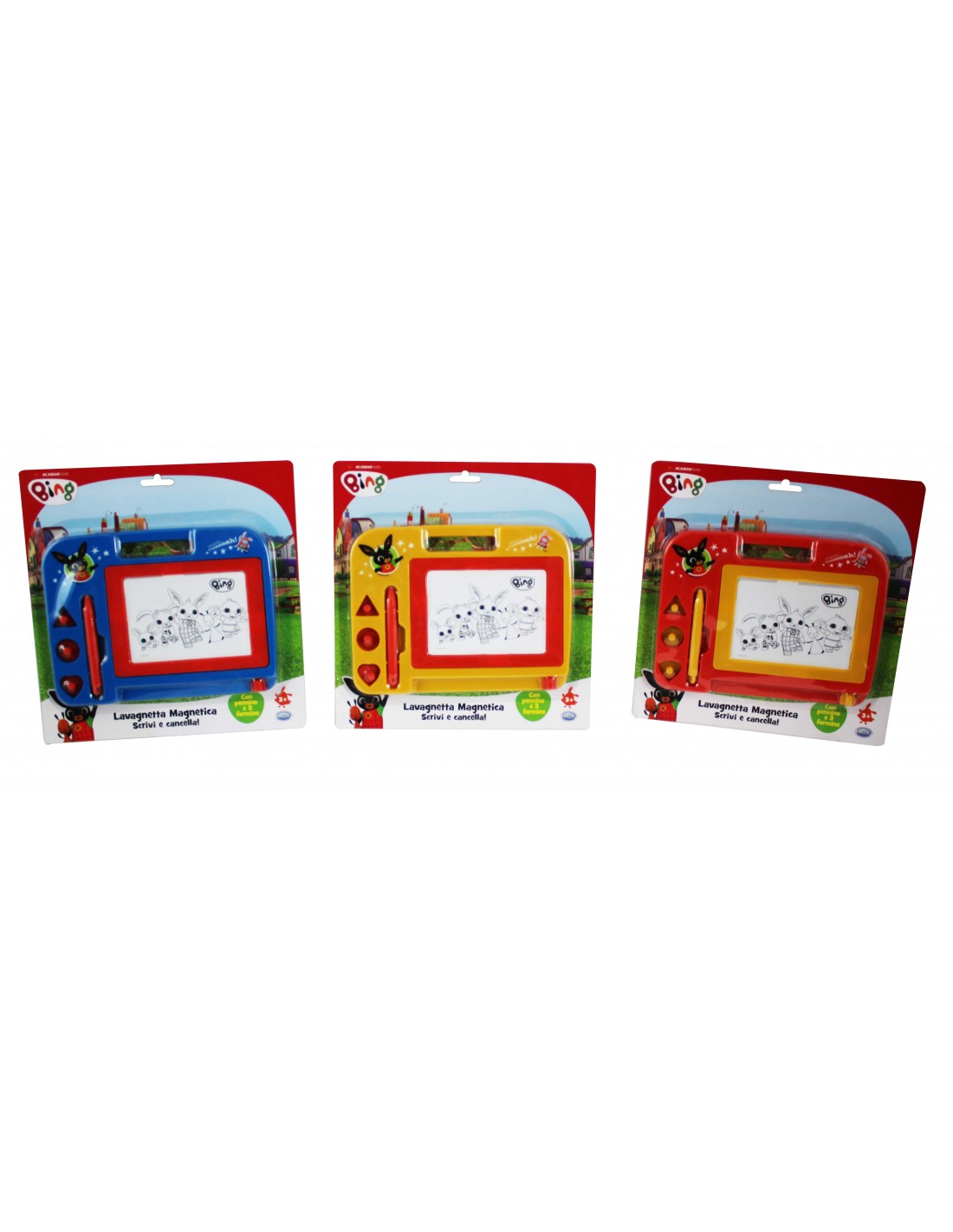 PRESCOLARI: vendita online BING LAVAGNA MAGNETICA, SCRIVI E CANCELLA, LAVAGNETTA CANCELLABILE, 21,5X16,6 CM in offerta