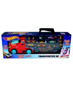 GIOCHI BOY: vendita online HOT WHEELS 42034 TRASPORTER 50 C/4 VEICOLI in offerta