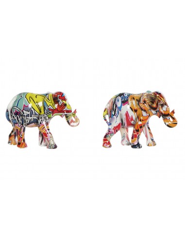 OGGETTISTICA: vendita online FIGURA ELEFANTE FD190437 RESINA 17X7X13 MODELLI ASSORTITI in offerta