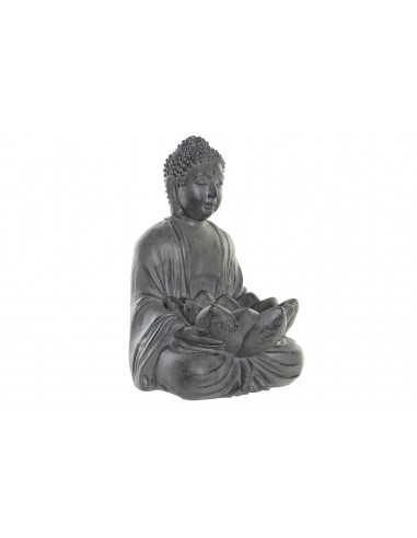 OGGETTISTICA: vendita online FIGURA BUDDHA FD192640 RESINA 35X32X49 GRIGIO in offerta